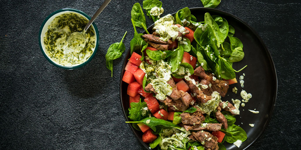 Eskort Prego Steak & Watermelon Salad