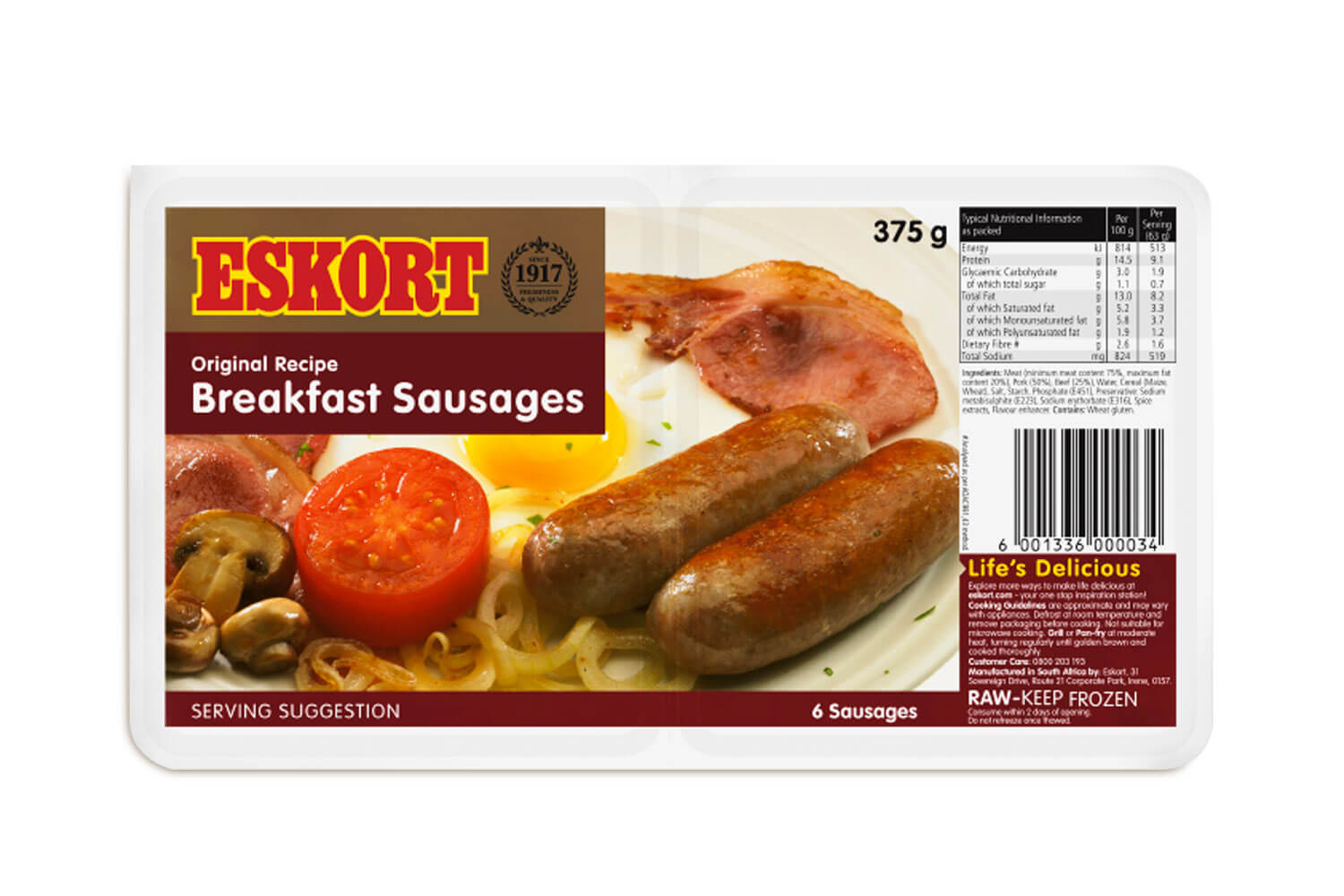 breakfast sausage package