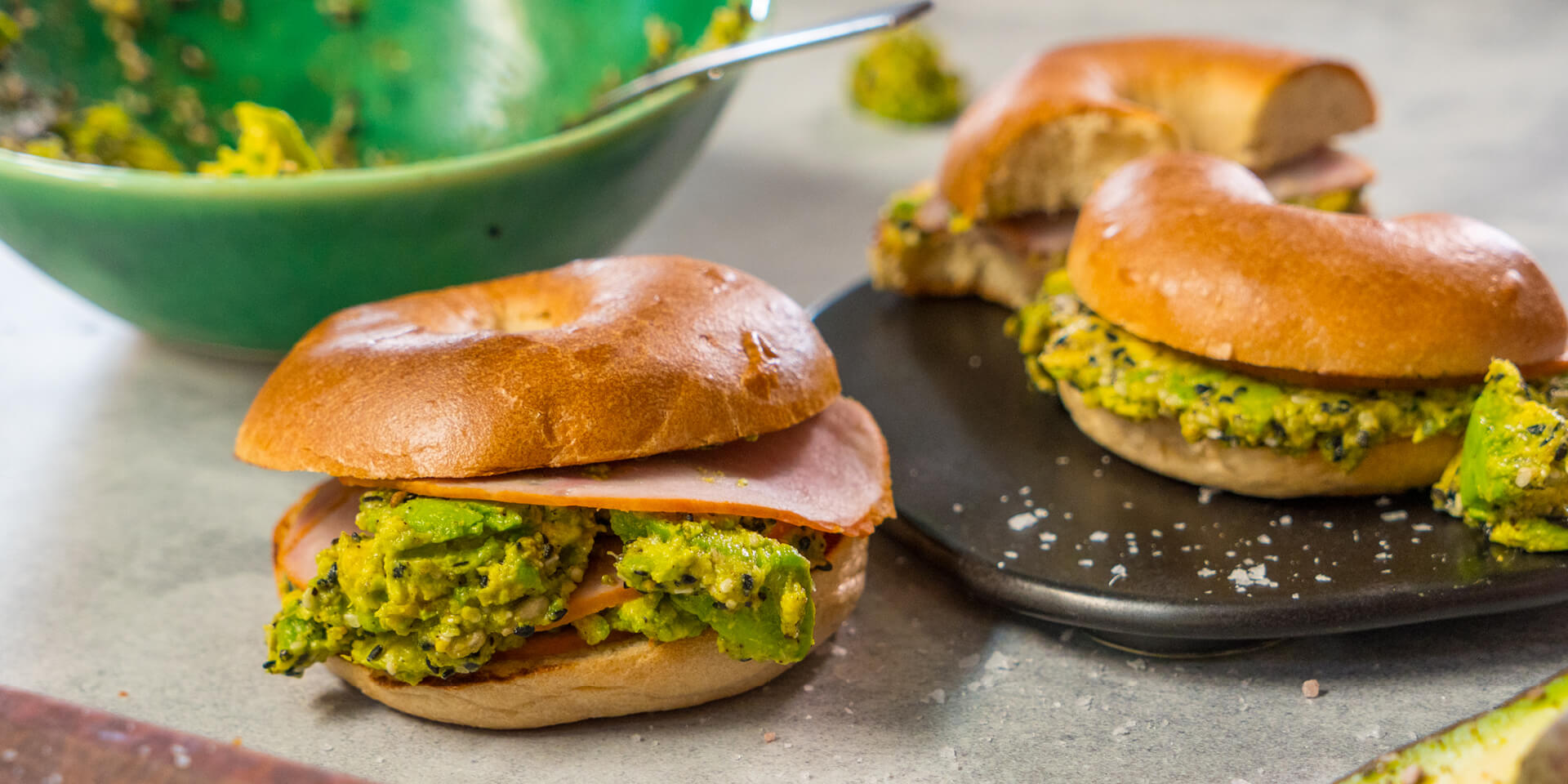 Eskort Ham & Avo Bagel Eskort