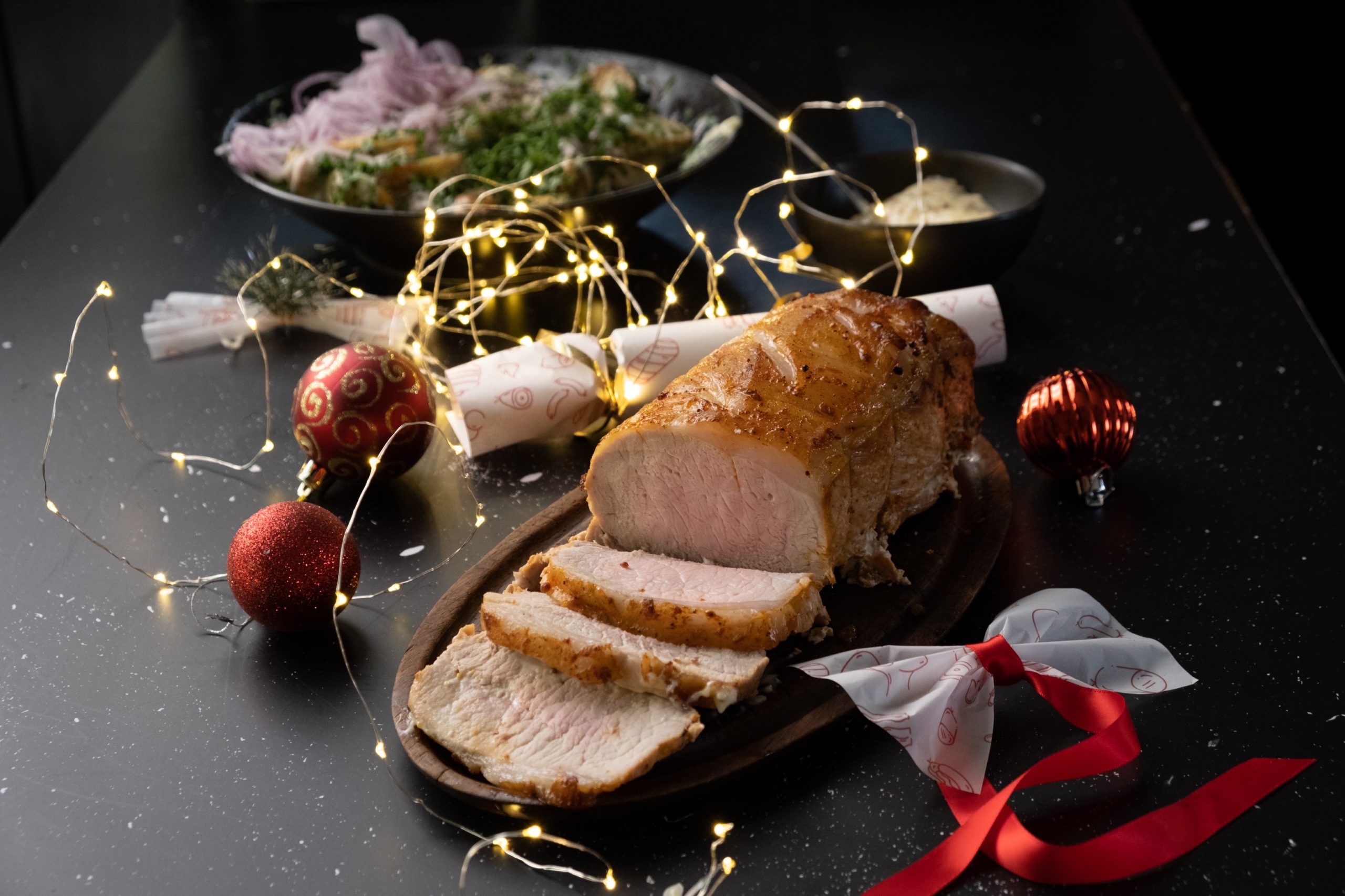 Eskort - Spiced Loin Roast, Baby Potato and Red Onion Salad - Eskort