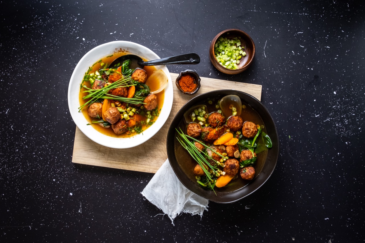 Eskort - Pork Broth with Spinach - Eskort