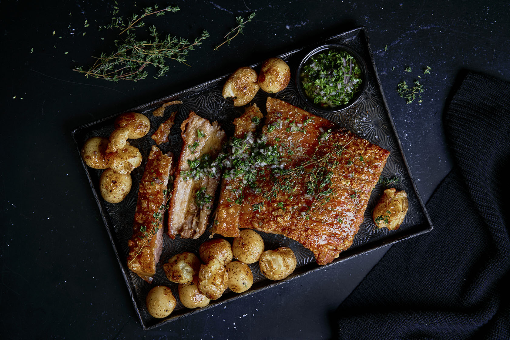 Eskort - Herby Pork Belly Roast - Eskort