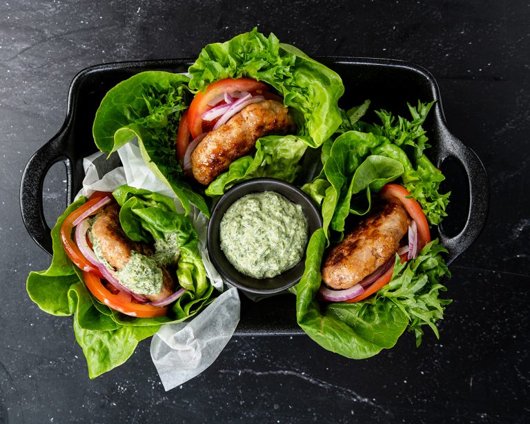 Eskort - Lettuce Wrapped Burger - Eskort