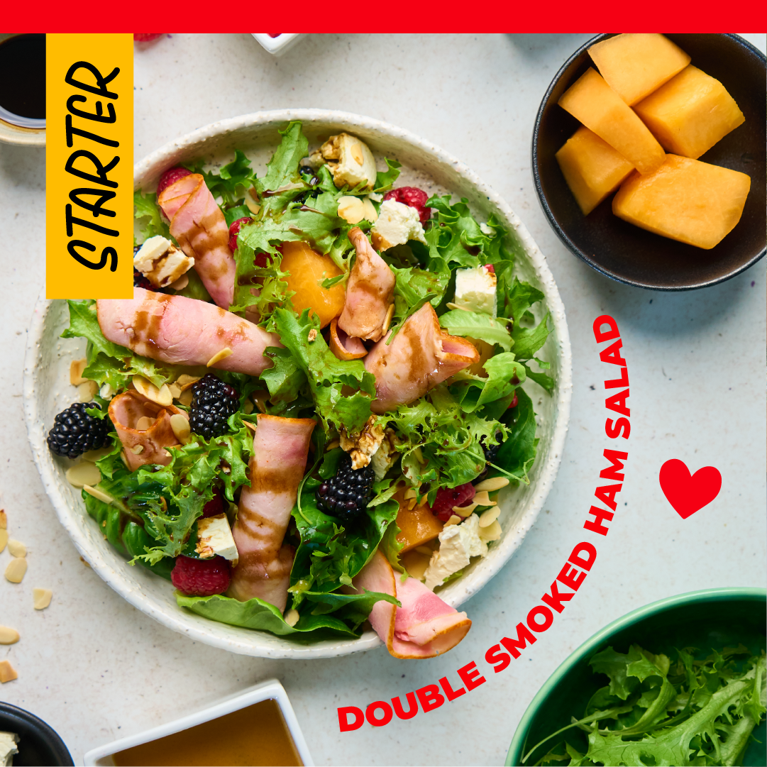 Eskort - Double Smoked Ham Salad & Pineapple Vinaigrette - Eskort